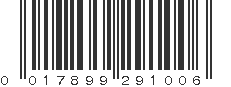 UPC 017899291006