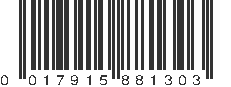 UPC 017915881303