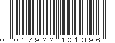 UPC 017922401396