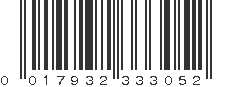 UPC 017932333052