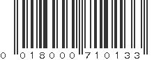 UPC 018000710133