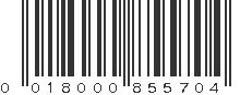 UPC 018000855704