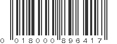 UPC 018000896417