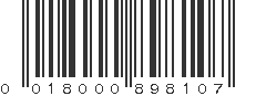 UPC 018000898107