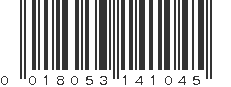 UPC 018053141045