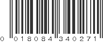 UPC 018084340271