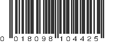 UPC 018098104425