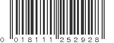 UPC 018111252928