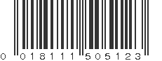 UPC 018111505123