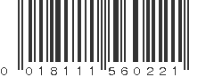 UPC 018111560221