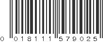 UPC 018111579025