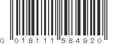 UPC 018111584920