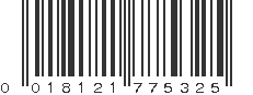 UPC 018121775325