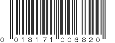 UPC 018171006820