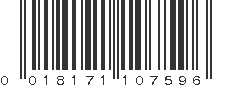 UPC 018171107596