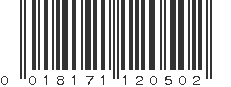 UPC 018171120502