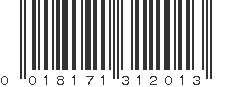 UPC 018171312013