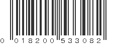 UPC 018200533082