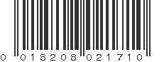 UPC 018208021710