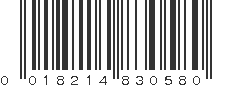 UPC 018214830580