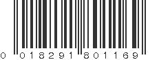 UPC 018291801169