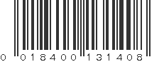 UPC 018400131408