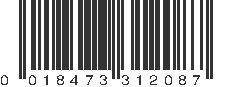 UPC 018473312087