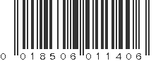 UPC 018506011406