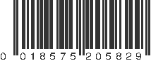 UPC 018575205829