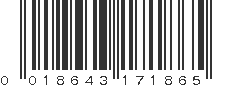 UPC 018643171865