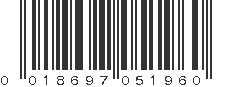 UPC 018697051960