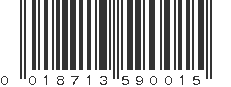 UPC 018713590015