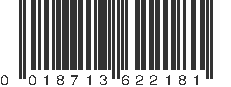 UPC 018713622181