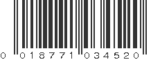 UPC 018771034520