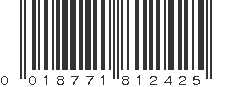 UPC 018771812425