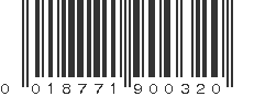 UPC 018771900320