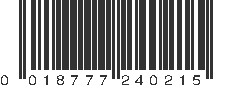 UPC 018777240215