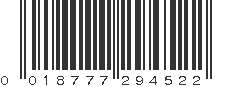 UPC 018777294522