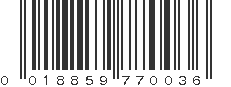 UPC 018859770036