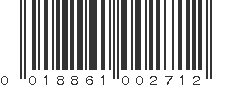 UPC 018861002712