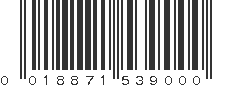 UPC 018871539000