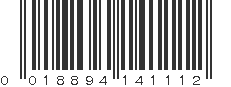 UPC 018894141112