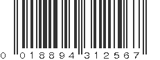 UPC 018894312567