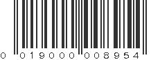 UPC 019000008954