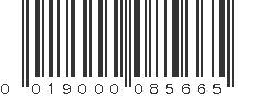 UPC 019000085665