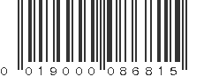 UPC 019000086815