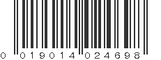 UPC 019014024698