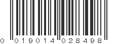 UPC 019014028498