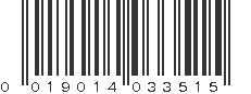 UPC 019014033515