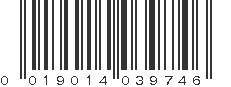 UPC 019014039746